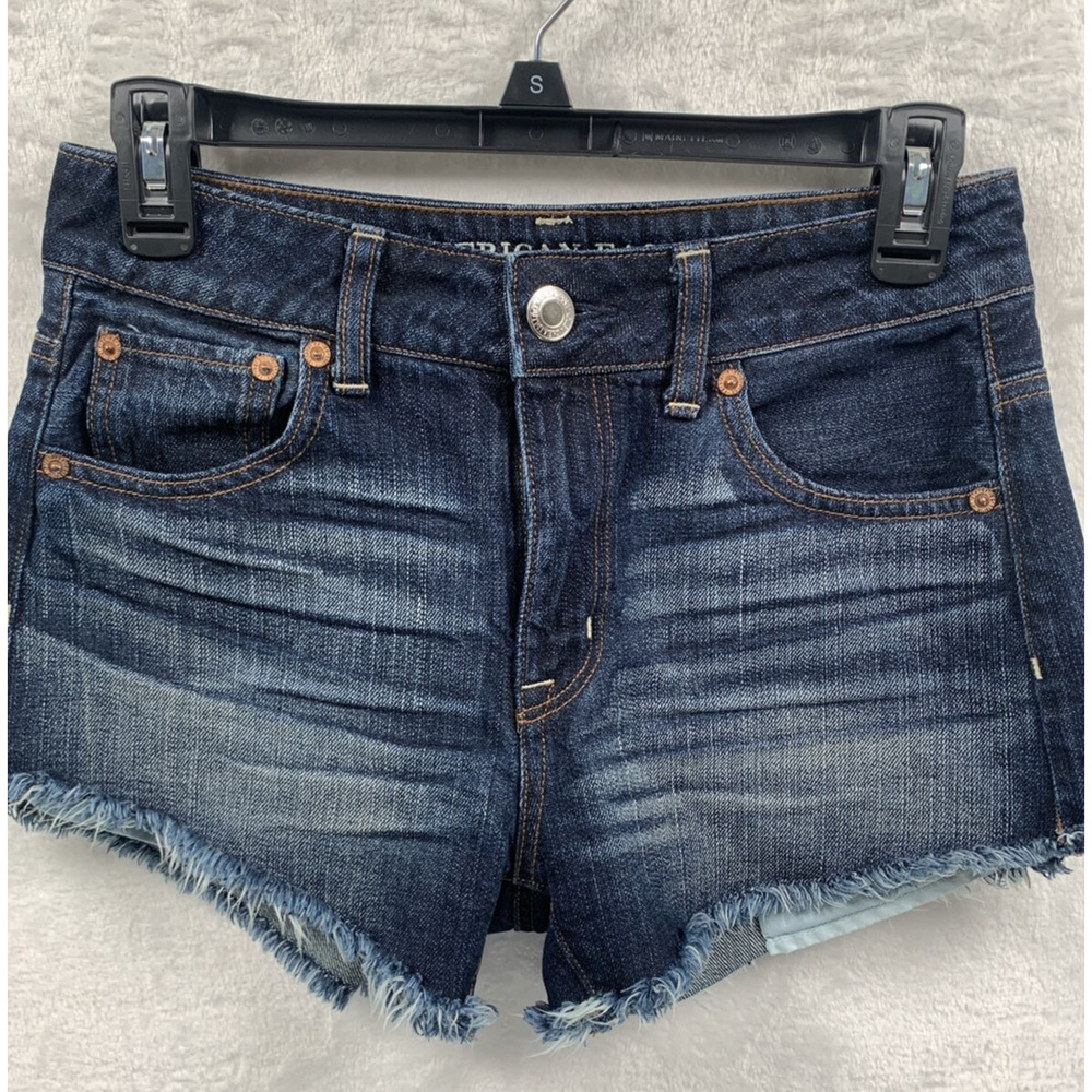 American Eagle Outfitters Hi-Rise Festival Cutoff Jean Shorts Size 0